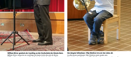 Unisono Artikel über den SSEW in Langenthal mit Filip-Special